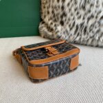 Goyard Black Coated Canvas Mini Cross-Body Bag - Image 4
