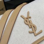 Yves Saint Laurent YSL Niki Bag Natural Canvas - Image 5
