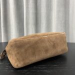 Prada Brown Medium Suede Shoulder Bag - Image 3