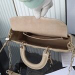 Dior Medium Beige Lady D-Joy Bag - Image 7
