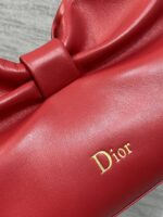 Dior Bow Bag Red Lambskin - Image 2