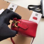 GUCCI Calfskin Matelasse Mini GG Marmont Chain Shoulder - Image 5