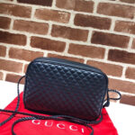 Gucci Black Mini Trapuntata Crossbody Bag Leather - Image 5