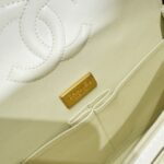 Chanel Flap Bag Leather Bag with Gold Hardware - Image 3