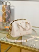 Louis Vuitton Monogram Empreinte Bicolor Speedy Bandoulière 20 - Image 2