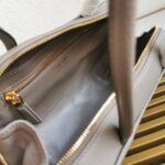 Prada Medium Leather Top-Handle Bag - Image 5