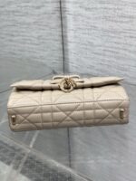Dior My Dior Mini Bag in Beige Cannage Lambskin - Image 4