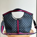 Gucci Giglio Tote Blue Top quality 1:1 Replica - Image 4