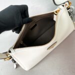 Prada Medium Aimée Shoulder Bag | White - Image 4