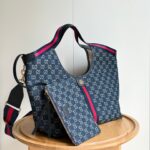 Gucci Giglio Tote Blue Top quality 1:1 Replica - Image 2