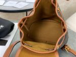 Celine Folco Backpack Mixed Pattern Brown 17x20x10cm - Image 2