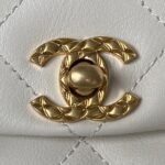 Chanel Charm Mini Backpack Like Auth Lock Handle Plated 18cm - Image 3