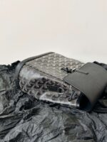 Goyard Mini Backpack Black Super Quality Monogram Pattern Size 23x19cm - Image 2