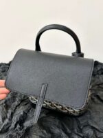 Goyard Mini Backpack Black Super Quality Monogram Pattern Size 23x19cm - Image 5