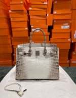 HN 30 Himalaya Albino Genuine Crocodile Leather - Image 2