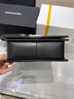 Chanel Boy Black Sliver Hardware Woman’s 20cm - Image 5