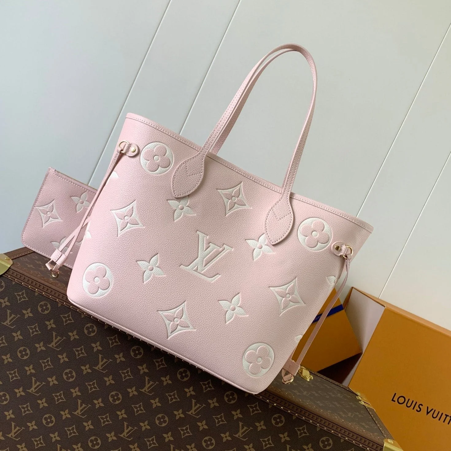 IMG_8442.png LV Neverfull pink 32 - Image 1