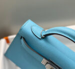 HN KELLY MINI 20 SKY BLUE EPSOM SILVER HARDWARE - Image 3