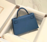 HN MINI 20 BLUE EPSOM GOLD HARDWARE - Image 6