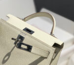 HN MINI 20 WHITE EPSOM SILVER HARDWARE - Image 3