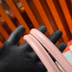 HN 30CM LIGHT PINK TOGO LEATHER GOLD HARDWARE - Image 6