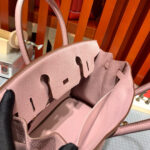 HN 30CM LIGHT PINK TOGO LEATHER GOLD HARDWARE - Image 5