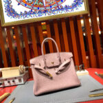 HN 30CM LIGHT PINK TOGO LEATHER GOLD HARDWARE - Image 2
