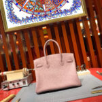 HN 30CM LIGHT PINK TOGO LEATHER GOLD HARDWARE - Image 3
