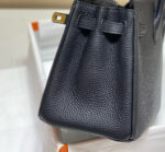HN 30CM IN BLACK TOGO LEATHER GOLD HARDWARE - Image 4