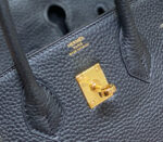 HN 30CM IN BLACK TOGO LEATHER GOLD HARDWARE - Image 6