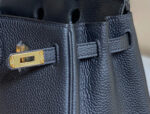 HN 30CM IN BLACK TOGO LEATHER GOLD HARDWARE - Image 7