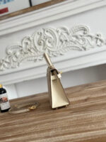 HN MINI 19 WHITE CALFSKIN GOLD HARDWARE - Image 6