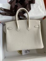 HN 25CM CREAM TOGO LEATHER GOLD HARDWARE - Image 2