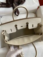 HN 25CM CREAM TOGO LEATHER GOLD HARDWARE - Image 7