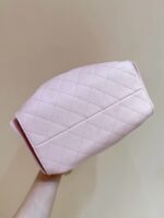 CHANEL 25 HANDBAG IN PASTEL PINK WITH GOLD HARDWARE - Image 8
