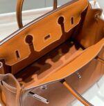 HN 30 BROWN TOGO LEATHER SILVER HARDWARE - Image 9