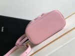 Celine Small Bucket Cuir Triomphe Mini Pink Bag 19.5x16x7cm - Image 5