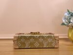 Louis Vuitton LV Petite Box Shape Lock Plated Gold Handbags 20×12.5x5cm - Image 9
