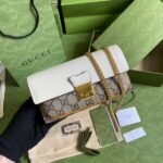 Gucci Clutch Women’s Crossbody Bag with High Quality Monogram Pattern 19x10cm - Image 7