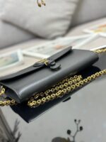 Dior Bobby Women’s Crossbody Bag Super Black Smooth Leather 21.5x12x4cm - Image 2