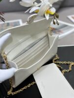 Dior Bobby Women’s Crossbody Bag Super White Smooth Leather 21.5x12x4cm - Image 7