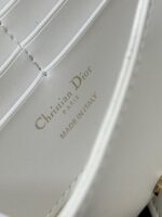 Dior Bobby Women’s Crossbody Bag Super White Smooth Leather 21.5x12x4cm - Image 8