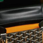 Goyard SAIGON Black Handbag With Wooden Handle 28cm - Image 2