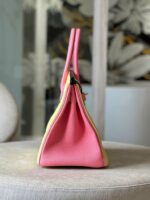 HN 30 Yellow/Rose Pink Togo Leather Gold Hardware - Image 3