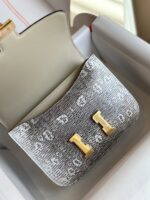 HN 19 Omber Genuine Lizard Leather  Palladium Hardware - Image 8