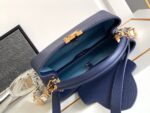 Louis Vuitton LV Capucines BB Woman’ Like Auth Navy Blue Handbags 27x18x9cm - Image 6