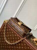 Louis Vuitton LV Metis Mini Monogram Like Auth Handbags 21.5×13.5x6cm - Image 8