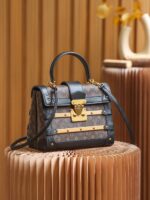 Louis Vuitton LV Monogram Trianon PM Top-Handle Bag Like Auth Handbags 21x18x11cm - Image 2