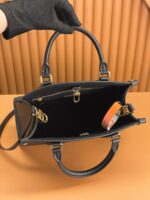 Louis Vuitton LV On The Go PM Tote Bag Black Handbags 25cm - Image 4
