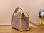 Louis Vuitton LV Side Trunk Like Auth Monogram Pattern Handbags 21x14x6cm - Image 3
